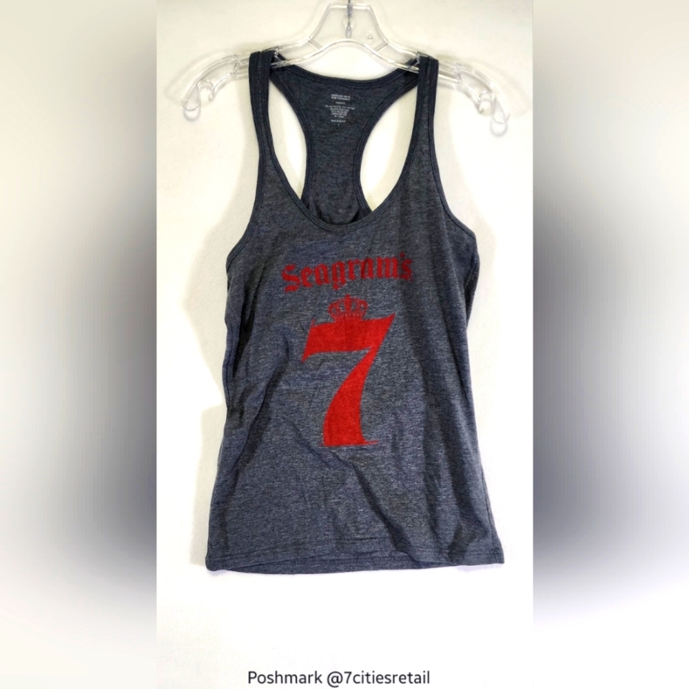 7 Seagrams Tank Muscle Beach Ocean Water Top